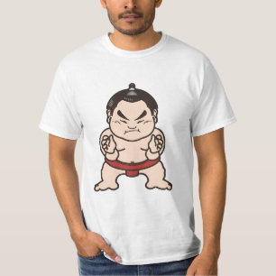 Camiseta Lucha japonesa de Japón del dibujo animado del