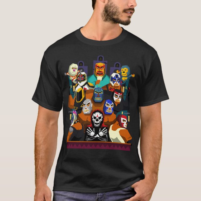 Camiseta Lucha Libre (Anverso)