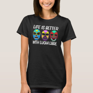 Camiseta Lucha Libre Art Para Hombres Mujeres Lucha Contra 