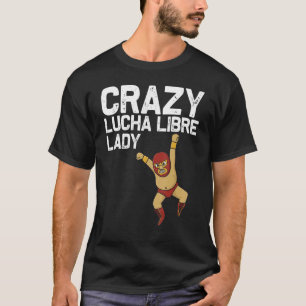 Camiseta Lucha libre diseña Mamáes de lucha libre para madr