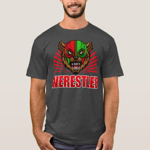 Camiseta Lucha libre enmascarada en Halloween