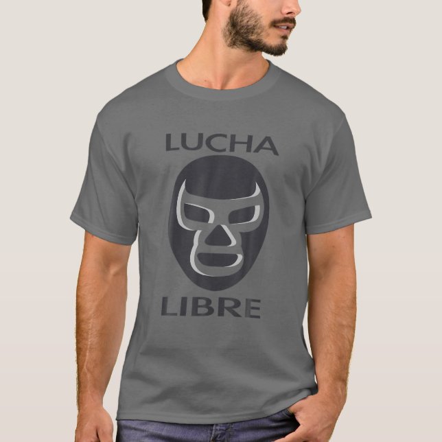Camiseta Lucha libre mask mexicana profesional (Anverso)