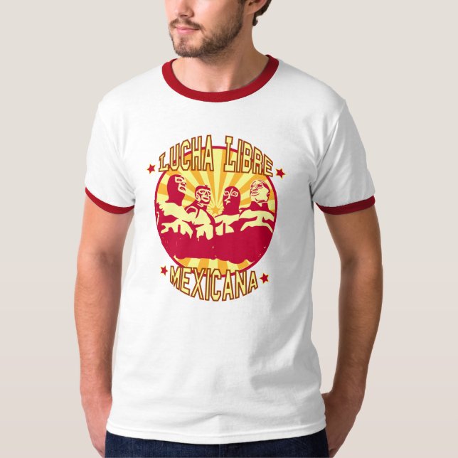 Camiseta Lucha Libre Mexicana (Anverso)