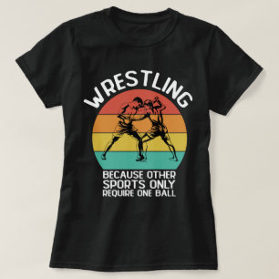 Camiseta Lucha Libre Porque Otros Deportes Solo Requieren U