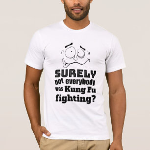 Camiseta Lucha loca de Kung Fu del chiste del papá del dí