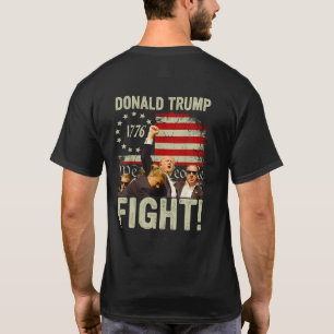 Camiseta Lucha Lucha Lucha Trump (en la parte posterior)