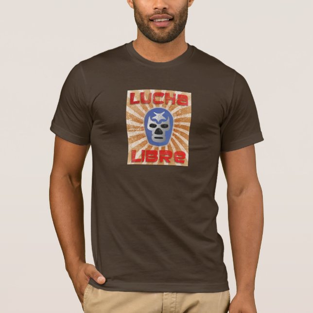 Camiseta Lucha mexicana de Lucha Libre (Anverso)