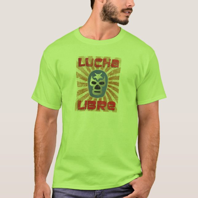 Camiseta Lucha mexicana de Lucha Libre (Anverso)