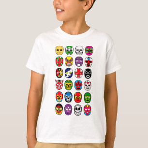 Camiseta Lucha mexicana del luchador de la máscara de Luch