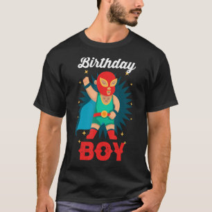 Camiseta Lucha mexicana Lucha contra el natalicio
