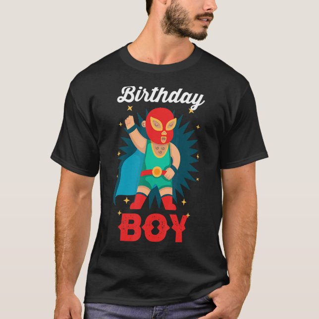 Camiseta Lucha mexicana Lucha contra el natalicio (Anverso)