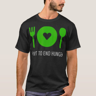 Camiseta Lucha para acabar con el hambre ahora