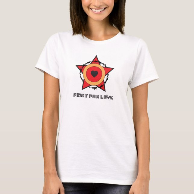 CAMISETA LUCHA PARA EL AMOR (Anverso)