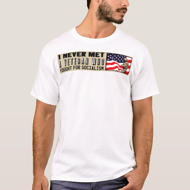 Camiseta ¿Lucha para el socialismo? (Anverso)