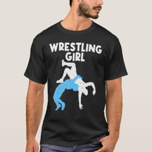 Camiseta Lucha por Chicas luchadores niños luchan