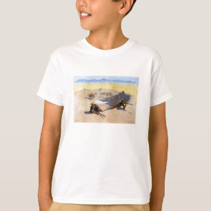 Camiseta Lucha por el Agujero ~ Frederic Remington