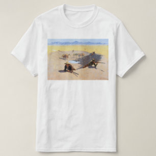 Camiseta Lucha por el Agujero ~ Frederic Remington