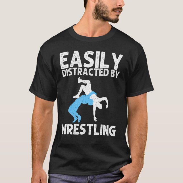 Camiseta Lucha por los hombres luchadores (Anverso)