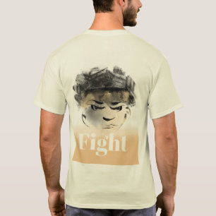 Camiseta Lucha por tu ilustracion guerrero de sueños