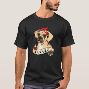 Camiseta Lucha Por Un Pug Beagle Rama Perro Mamá Chicas