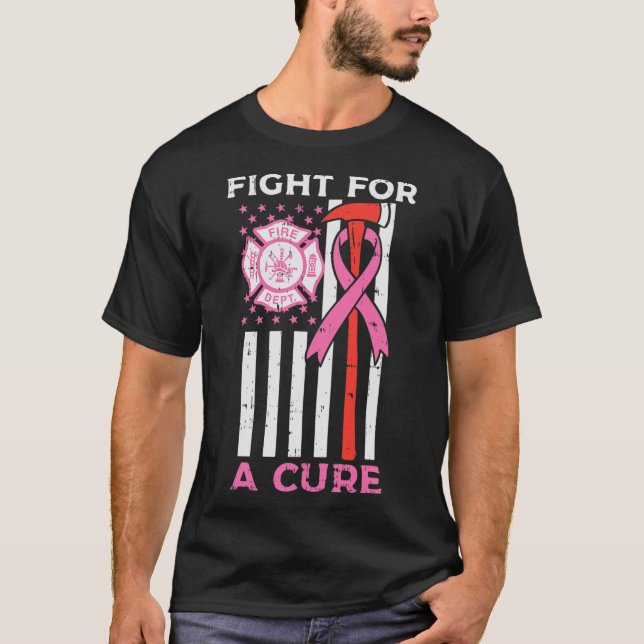 Camiseta Lucha Por Una Cura Para El Cáncer De Mama De Bande (Anverso)