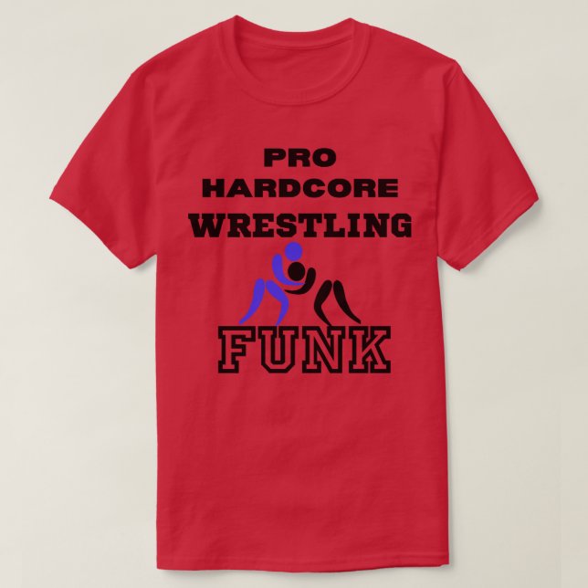 Camiseta Lucha Pro hardcore Terry funk 1 (Diseño del anverso)