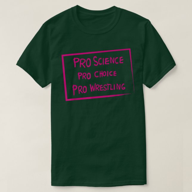 Camiseta Lucha Pro Science Pro Choice Pro (Diseño del anverso)