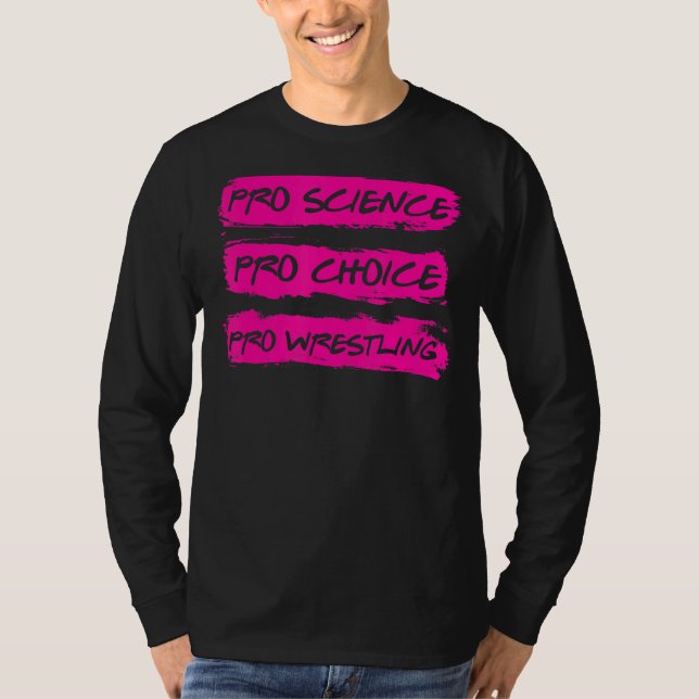 Camiseta Lucha Pro Science Pro Choice Pro (Anverso)