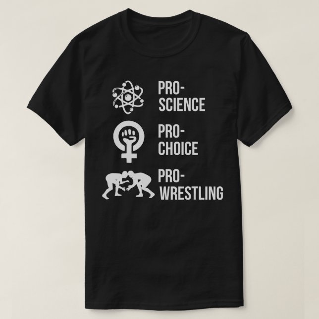 Camiseta Lucha Pro Science Pro Choice Pro  (Diseño del anverso)