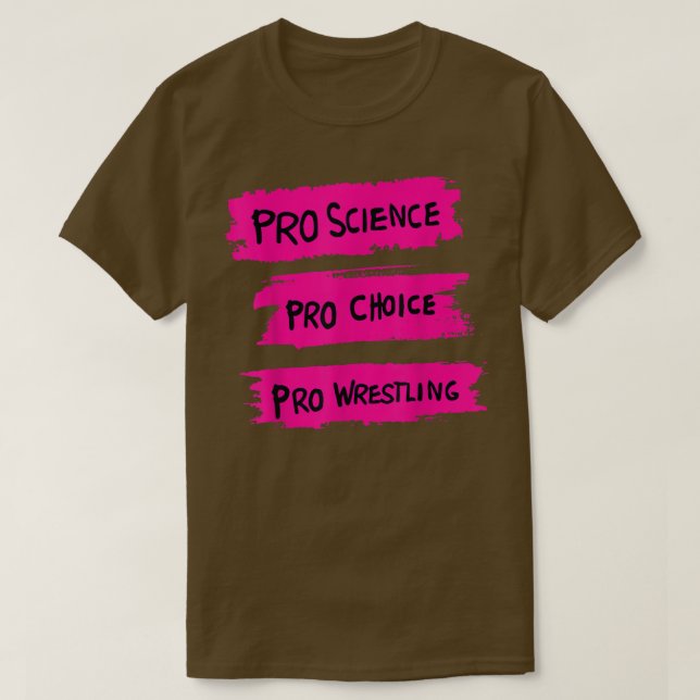 Camiseta Lucha Pro Science Pro Choice Pro (Diseño del anverso)