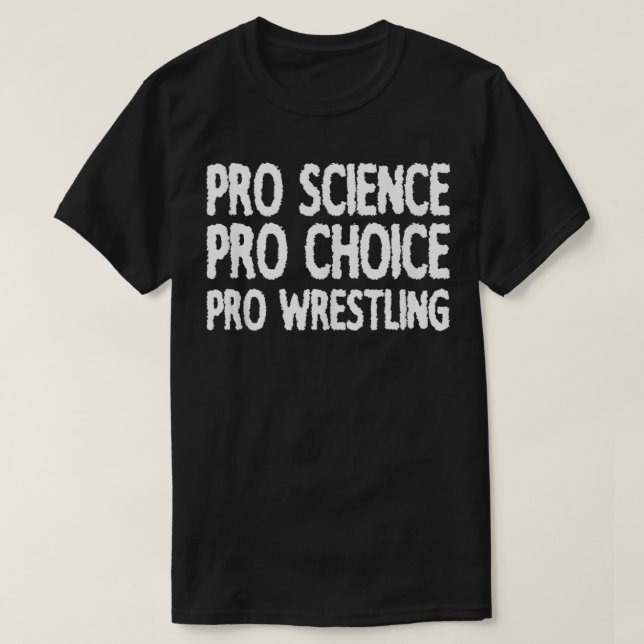 Camiseta Lucha Pro Science Pro Choice Pro (Diseño del anverso)