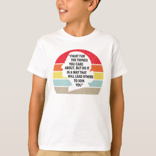 Camiseta Lucha Retro Por Las Cosas Que Te Importan