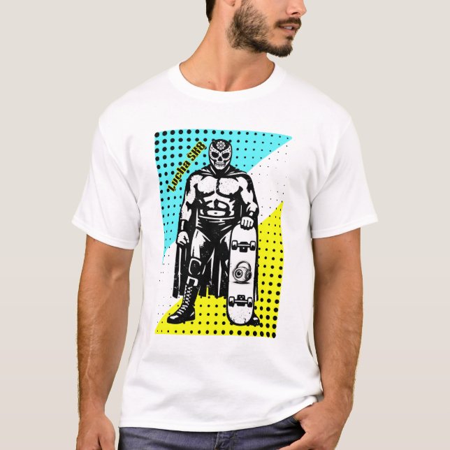 Camiseta Lucha Sk8 (Anverso)