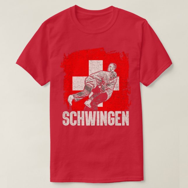 Camiseta Lucha suiza Schwingen2 1 (Diseño del anverso)