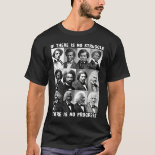 Camiseta Lucha y progreso Vida de Frederick Douglass Bla