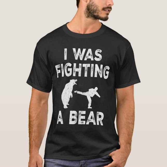 Camiseta Luchaba Con Un Oso Después De La Recuperación De L (Anverso)