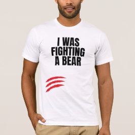 Camiseta Luchaba Contra Un Oso
