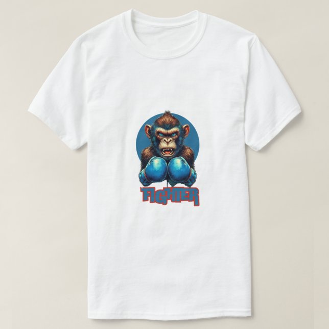 Camiseta luchador (Diseño del anverso)