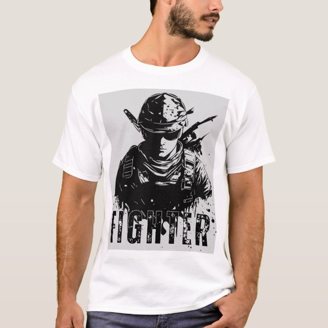 Camiseta Luchador (Anverso)