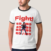 Luchador con estilo de anime retro de los 90