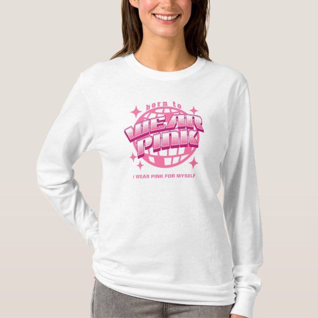 Camiseta Luchador contra el cáncer de mama Cinta rosa Inspi (Anverso)