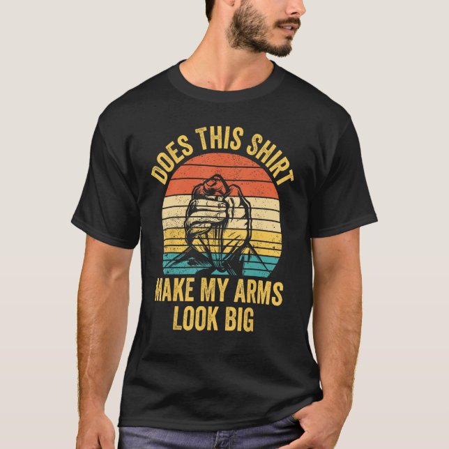 Camiseta Luchador de armas de lucha armada que hace que mis (Anverso)