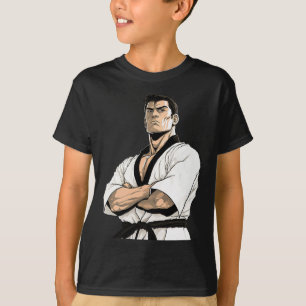 Camiseta Luchador de Karate Kyokushin - Artes Marciales