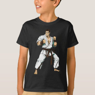 Camiseta Luchador de Karate Kyokushin - Artes Marciales Jap