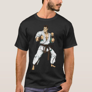 Camiseta Luchador de Karate Kyokushin - Artes Marciales Jap