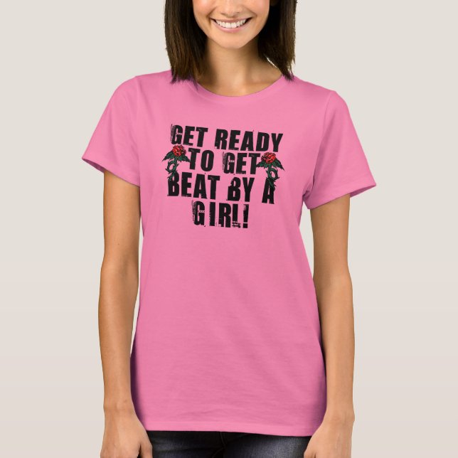 CAMISETA LUCHADOR DE LA MUJER (Anverso)