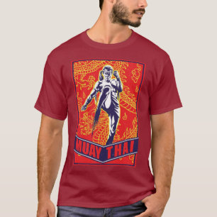 Camiseta Luchador de Muay Thai Artes Marciales Deportes