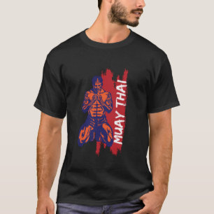 Camiseta Luchador de Muay Thai Deportes de Combate y Artes