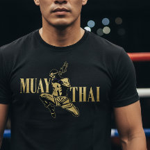 Luchador de Muay Thai – Golpe Dorado
