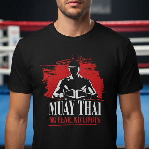 Camiseta Luchador de Muay Thai – Sin Miedo Sin Límites